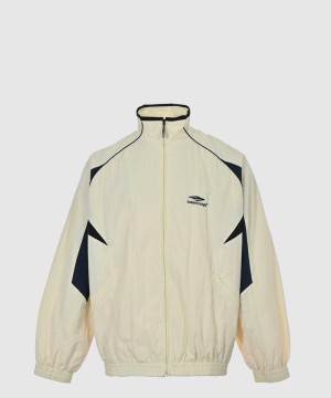 발렌시아가 로고 쇼트 코트