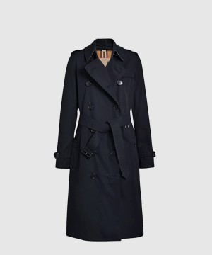 버버리 로고 코트