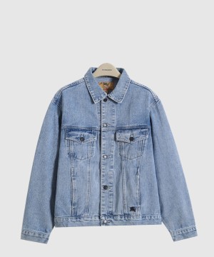 버버리 데님 코트