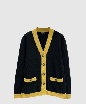 샤넬 로고 쇼트 코트