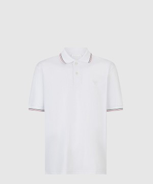 프라다 쇼트 슬리브 피케 폴로 셔츠