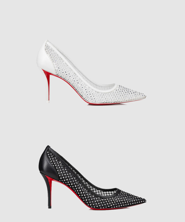 루부탱 Apostropha Mesh Strass 3240170