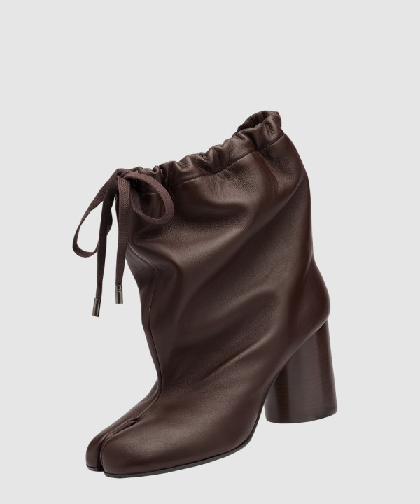 마르지엘라 Tabi 드로스트링 앵클 부츠 T2264