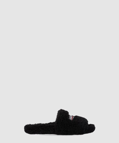 발렌시아가 FURRY SLIDE 샌들 654747
