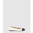 지미추 Leather Ballerina Flats Shoes