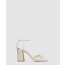지미추 Saeda Sandal Block Heel 85