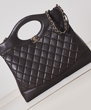 샤넬 31 라지 쇼핑백 토트백 금장