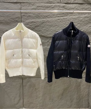 몽클레어 니트 패딩