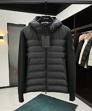 몽클레어 니트 가디건 경량 패딩