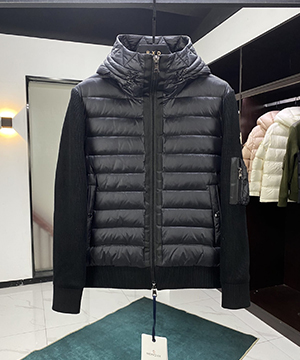 몽클레어 니트 가디건 경량 패딩