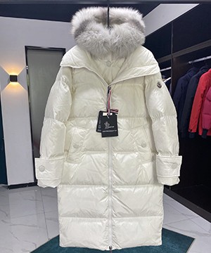 몽클레어 Kellerfur 롱 다운 패딩