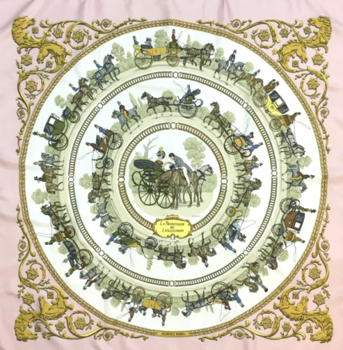 에르메스 - 카레 90 〈롱샹의 산책〉