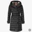 버버리 위틀리 여성 벨티드 롱다운 패딩