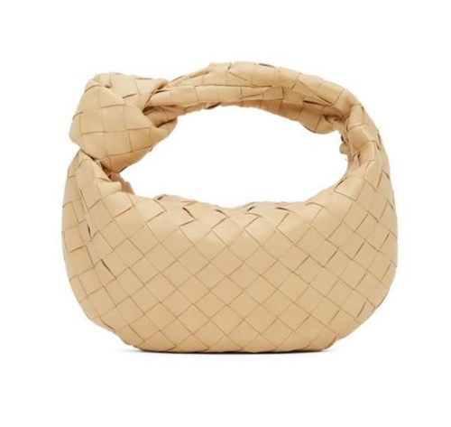 보테가베네타 미니 조디백 베이지