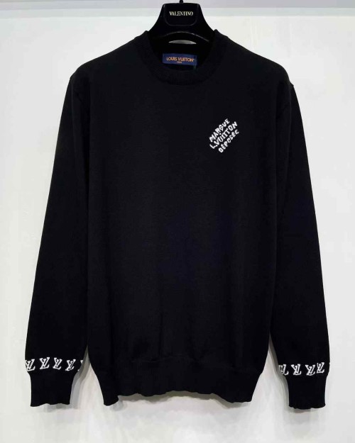 루이비통 2024 1AFQSQ 라운드넥 니트