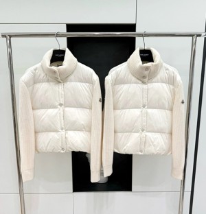 몽클레어 패딩 울 가디건