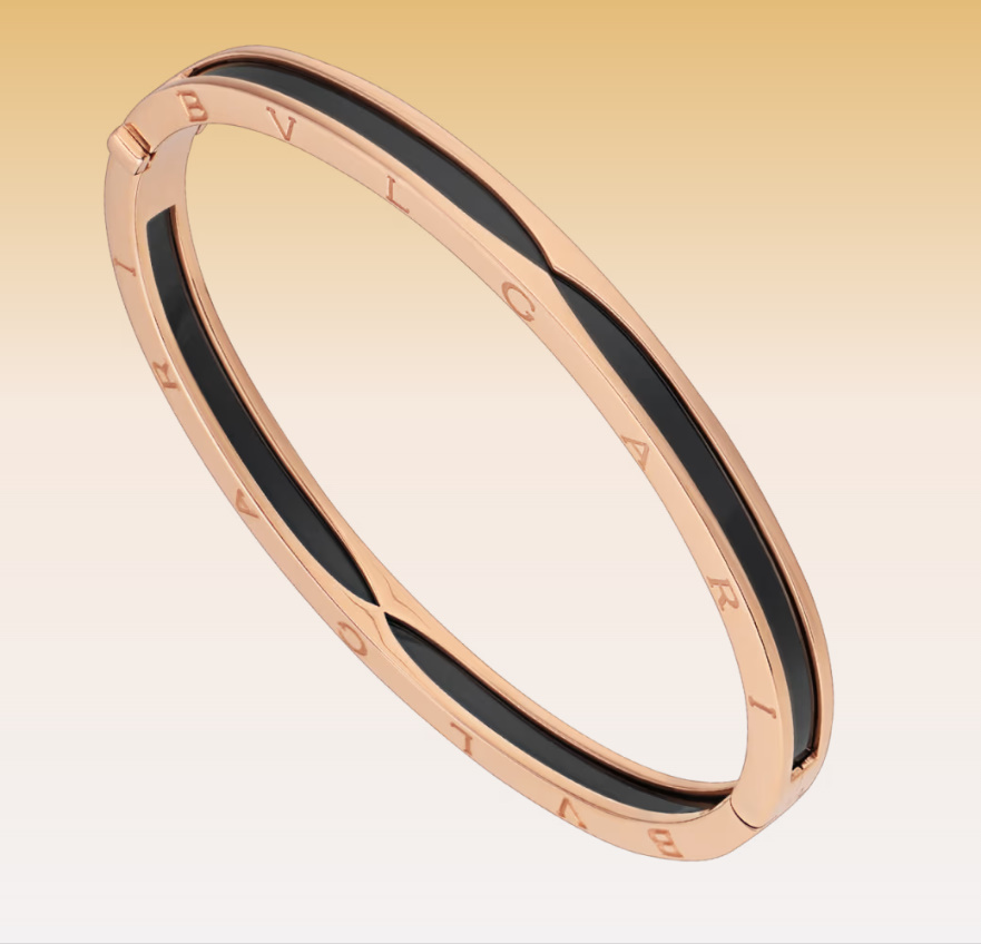 불가리 비제로원 브레이슬릿 로즈골드