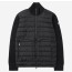 몽클레르 패딩 울 가디건 블랙