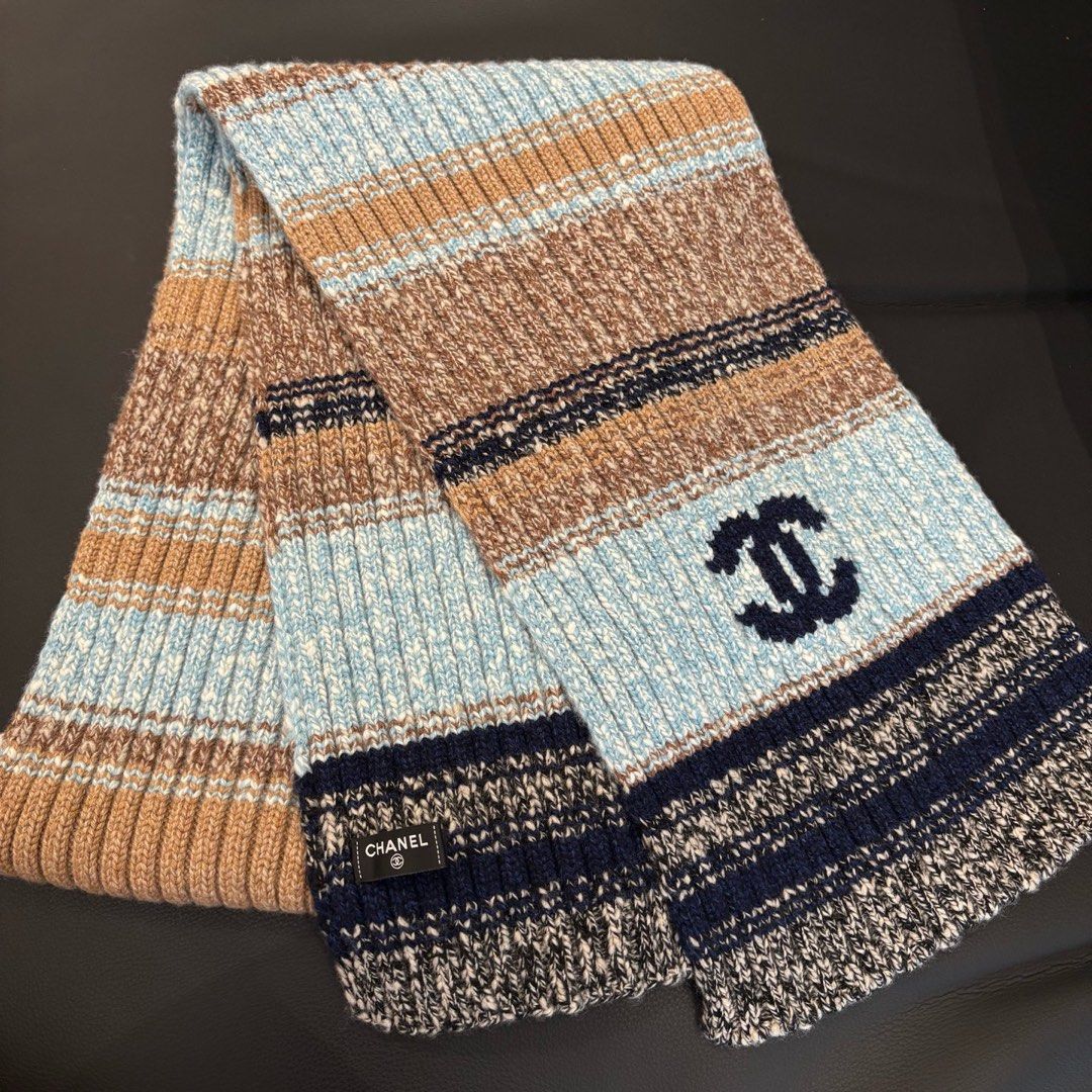 샤넬 코코 네쥬 캐시미어 스카프