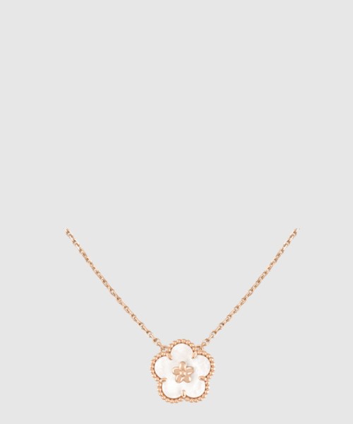 반클리프 럭키 스프링 목걸이 9X100