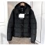 프라다 리나일론 후드 다운 자켓 블랙