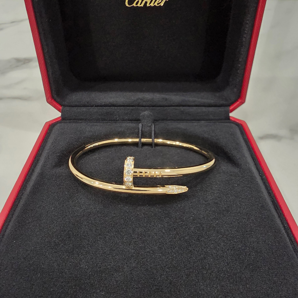 까르띠에 저스트 앵끌루 다이아 옐로우골드