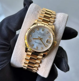 롤렉스 데이저스트 31mm 옐로골드 금통 자개 다이아