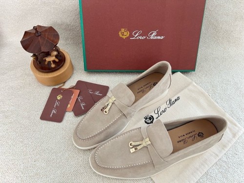 로로피아나 썸머워크 로퍼 샌드베이지