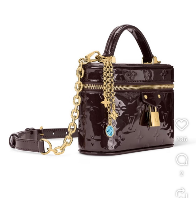 루이비통 베니티 체인 파우치백 19 x 13 x 11 cm (길이 x 높이 x 너비)