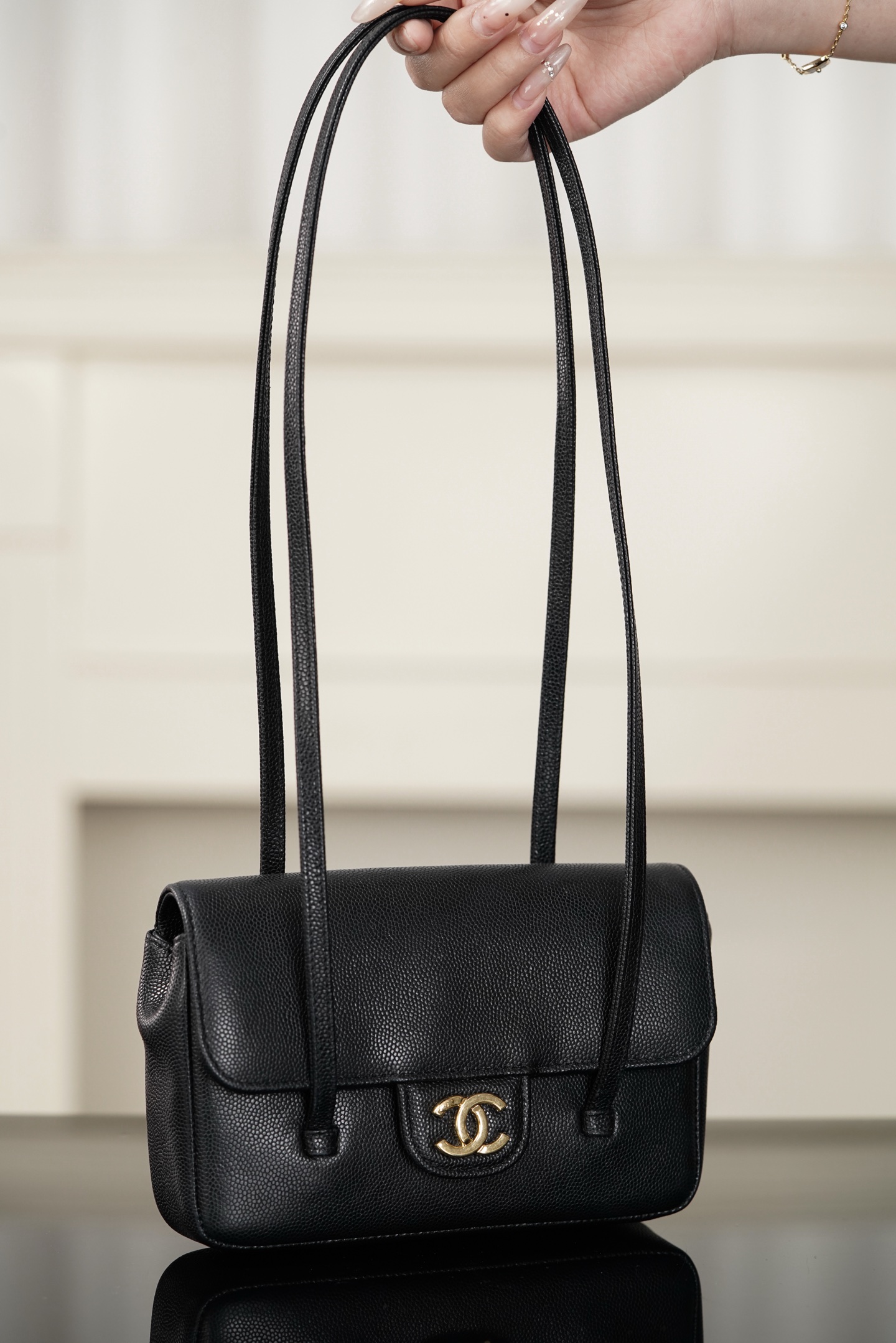 샤넬 26P 프레피 코코 제니백 미니