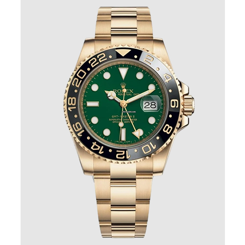 롤렉스 GMT 마스터 2 녹금통 40mm 116718LN