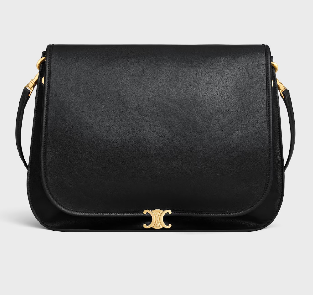 셀린느 소프트 트리옹프 베사체 - 서플 샤이니 램스킨 34 x 25 x 13 CM