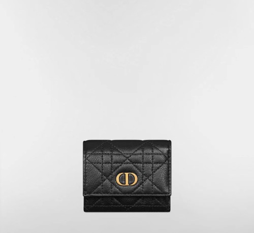 디올 Caro Hibiscus L형 지퍼 지갑