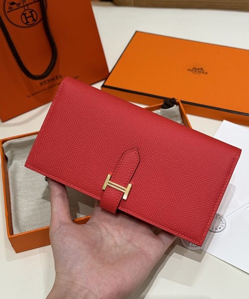 에르메스 베안 장지갑 (금장/은장) 앱송