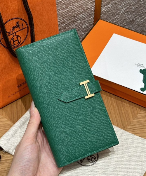 에르메스 베안 장지갑 (금장/은장) 앱송