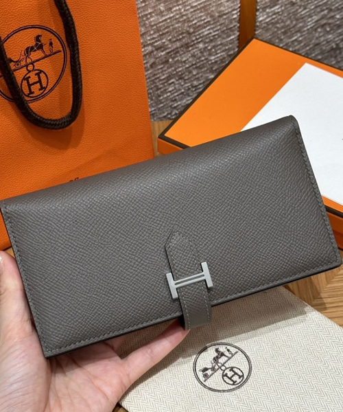 에르메스 베안 장지갑 (금장/은장) 앱송