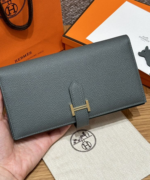 에르메스 베안 장지갑 (금장/은장) 앱송