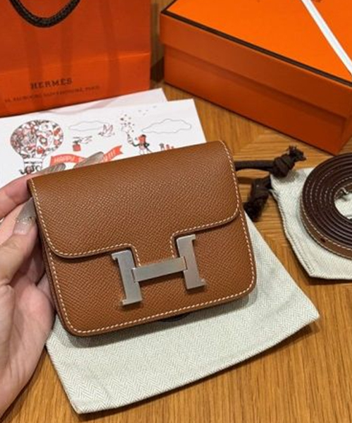 에르메스 콘스탄스 슬림 올수공 (컬러 골드) (은장)