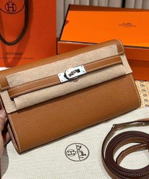 에르메스 켈리 투 고 미니백 앱송 (컬러 골드 은장)