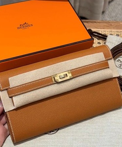 에르메스 켈리 투 고 미니백 앱송 (컬러 토피 금장)