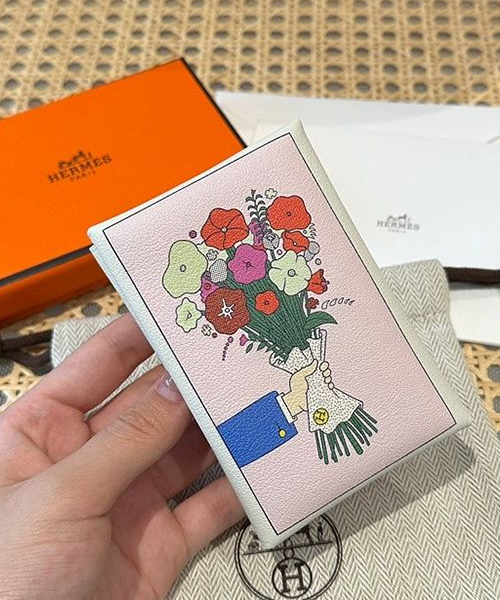 에르메스 칼비 듀오 카드지갑