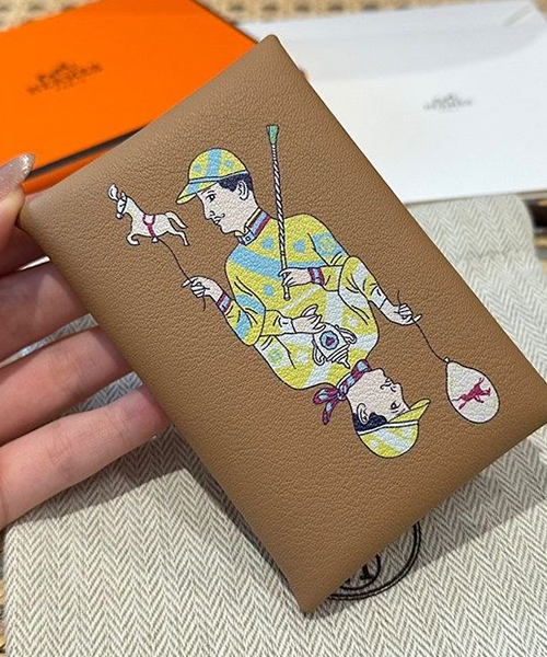 에르메스 칼비 듀오 카드지갑