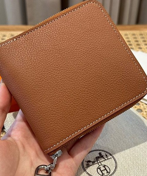 에르메스 샹달체인 지퍼 반지갑