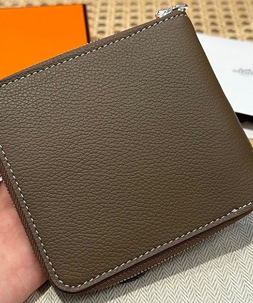 에르메스 샹달체인 지퍼 반지갑