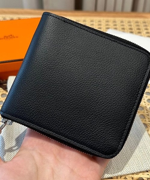 에르메스 샹달체인 지퍼 반지갑