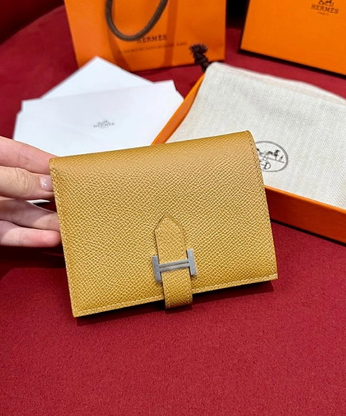 에르메스 베안 컴팩트 앱송 반지갑(은장) 하이엔드급