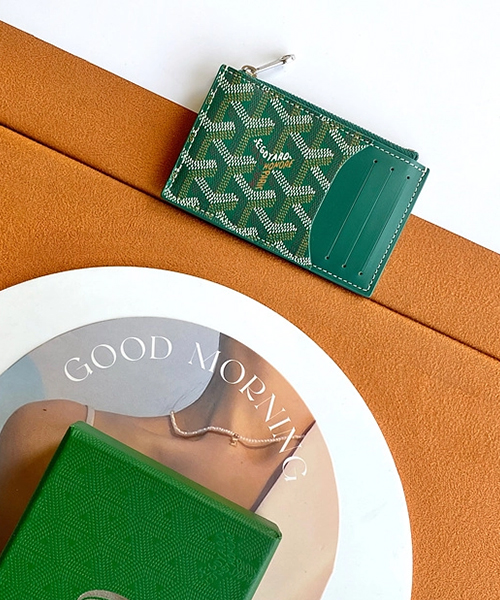 고야드 부르봉 카드지갑 (컬러 그린)