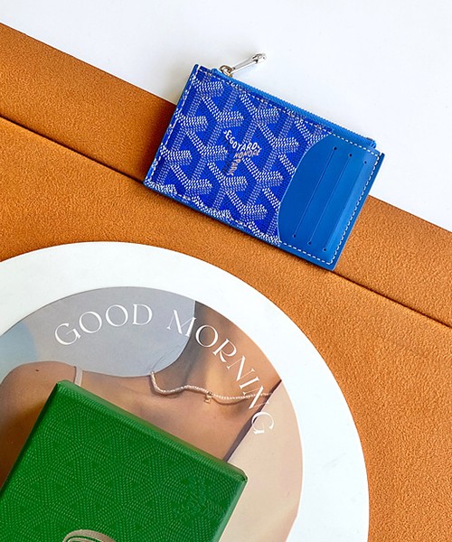 고야드 부르봉 카드지갑 (컬러 블루)