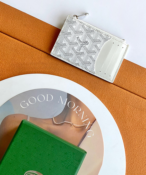 고야드 부르봉 카드지갑 (컬러 화이트)