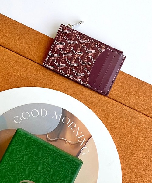 고야드 부르봉 카드지갑 (컬러 퍼플버건디)